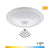 LED-Deckenleuchte EDM 32509 Polymer A E 15 W 60 W 16 W 78 w 1100 Lm Oberfläche (6400 K)