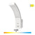 Wandleuchte EDM 32535 Polypropylen A 10 W 750 Lm Weiß Außenbereich (4000 K)
