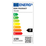 LED-Strahler EDM 70338 Schwarz F 150 W 1200 Lm 12000 Lm (4000 K)