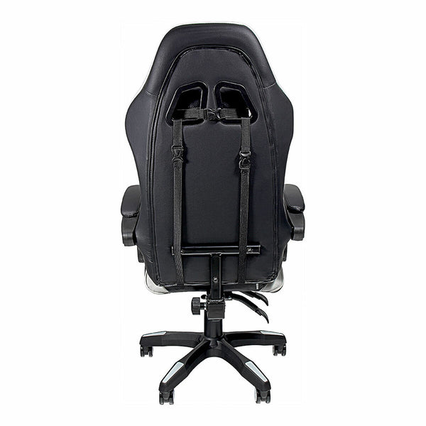Gaming-Stuhl EDM 75194 Weiß Schwarz