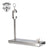 Schinkenhalter aus Edelstahl EDM Silberfarben Metall Edelstahl Aluminium 40 x 16,5 x 42 cm