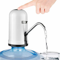 Automatischer wiederaufladbarer Wasserspender EDM 76753 ø 9 x 19 cm Elektronisches