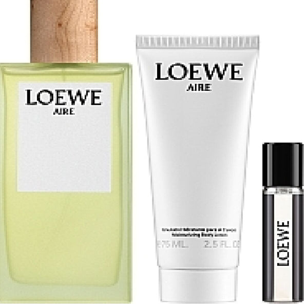 Set mit Damenparfüm Loewe Aire 3 Stücke