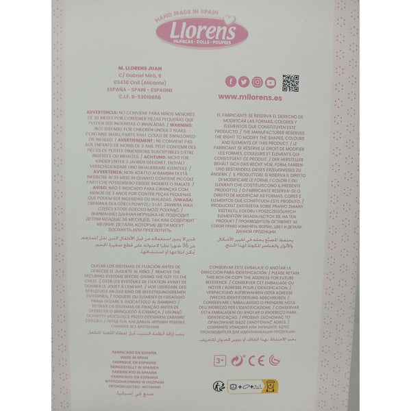 Babypuppe Llorens Alexandra 42 cm