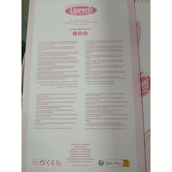 Baby-Puppe Llorens 35 cm