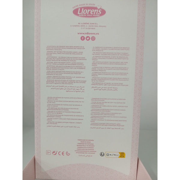Baby-Puppe Llorens Bimba 35 cm