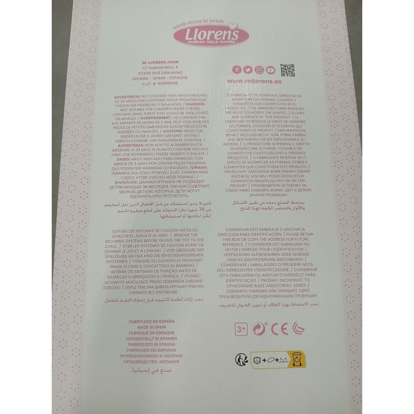 Babypuppe Llorens RN Mimi Smile 40 cm