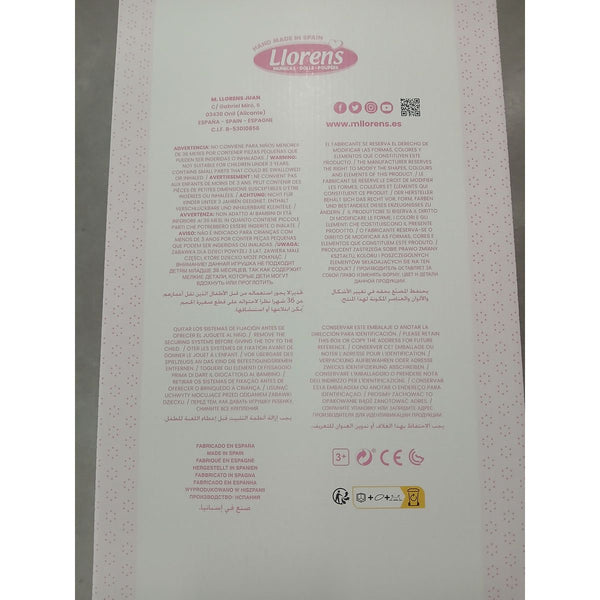 Babypuppe Llorens Talo, Tala 44 cm