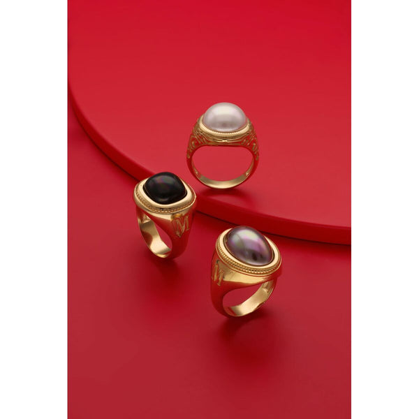 Damenring Majorica 17217.07.1.917.010.1 Gold