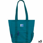 Handtasche Oxford B-TRENDY AQUA Blau 34 x 31 x 12 cm (5 Stück)