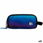 Dreifaches Mehrzweck-Etui Oxford KANGOO GRADIENT SPACE Blau 23 x 8,5 x 10 cm (15 Stück)