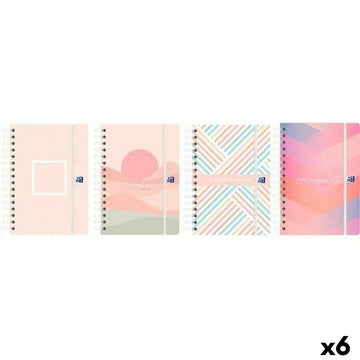 Tagesordnung Oxford OXF&ME 1/4 15 x 21 cm 2025-2026 (6 Stück)