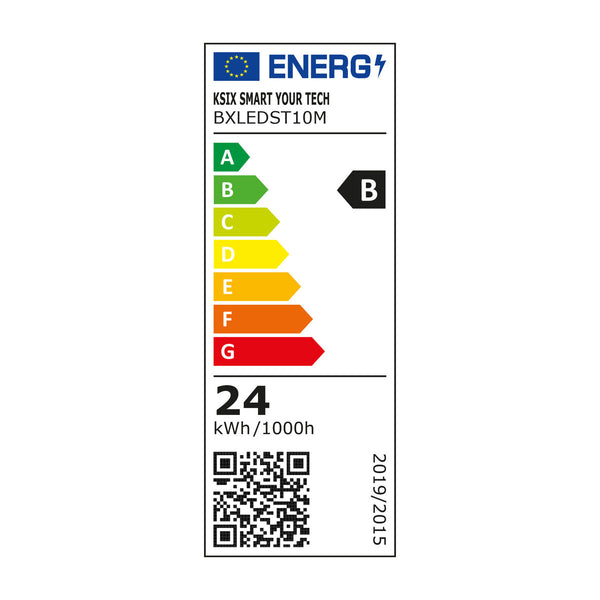 LED-Leisten KSIX 1 24W Schwarz B (10 m)