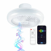 Deckenventilator mit Lampe KSIX (Restauriert D)