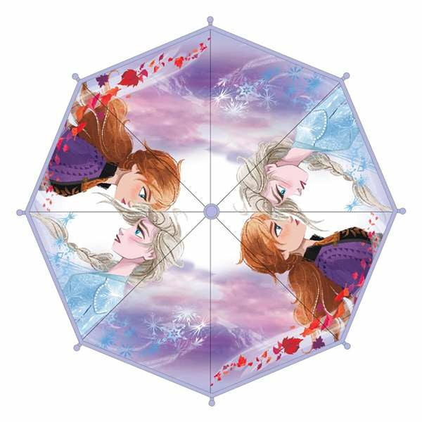 Regenschirm Frozen Lila 100 % POE