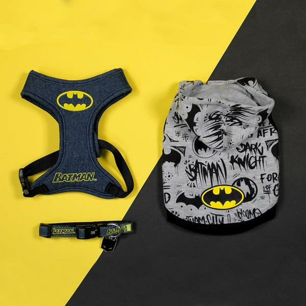 Hundepulli Batman Schwarz XS