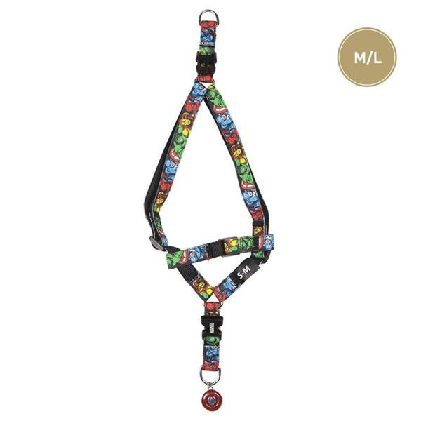 Hundegeschirr Marvel Schwarz