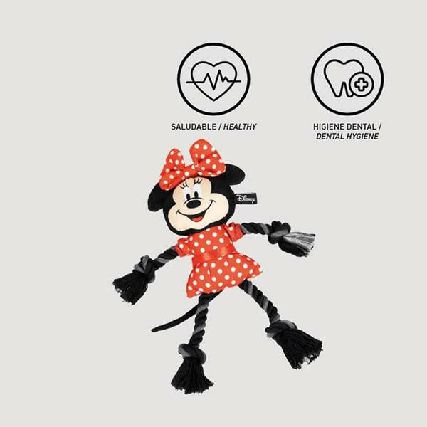 Hundespielzeug Minnie Mouse Rot 13,0 x 25,0 x 6,0 cm