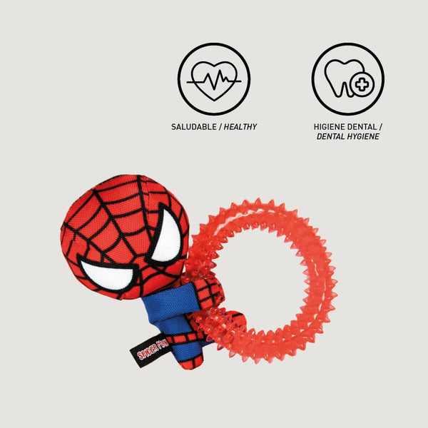 Hundespielzeug Spider-Man   Rot 7,0 x 12,5 x 18,5 cm (4 Stück)
