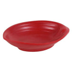 Tablett für Snacks Inde Petal Rot Oval 12 x 9 x 2 cm
