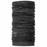 Schlauchtuch Buff Merino Wool Grau Schwarzweiß