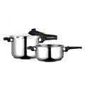 Express-Kessel Set Fagor Edelstahl 10 L 2 Stücke