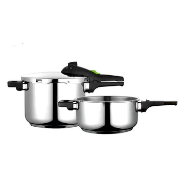 Express-Kessel Set Fagor Edelstahl 10 L 2 Stücke