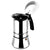 Italienische Kaffeemaschine Fagor Schwarz Edelstahl 60 ml