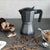 Italienische Kaffeemaschine Fagor Schwarz Aluminium 12 Kopper