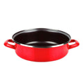 Kuchenplatte Fagor Optimax Rot Emaillierter Edelstahl Ø 24 cm