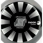 Pfanne FAGOR Indutherm Schwarz Emaillierter Edelstahl (Ø 24 cm)