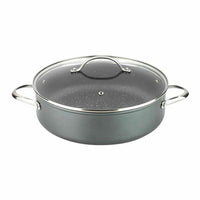 Topf mit Deckel Fagor Grau Ø 28 cm Geschmiedetes Aluminium