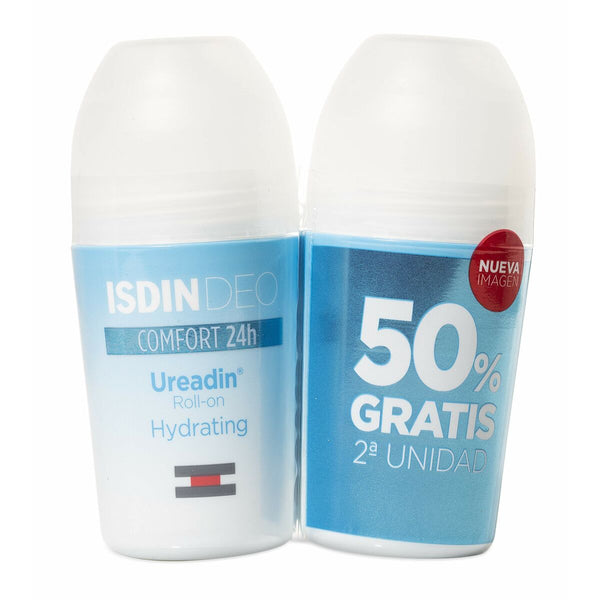 Roll-On Deodorant Isdin Ureadin Roll On 2 x 50 ml Feuchtigkeitsspendend 2 Stücke