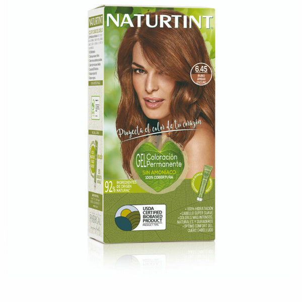 Dauerfärbung Naturtint NATURTINT COLORACIÓN 6.45-Rubio Ámbar Oscuro 170 ml