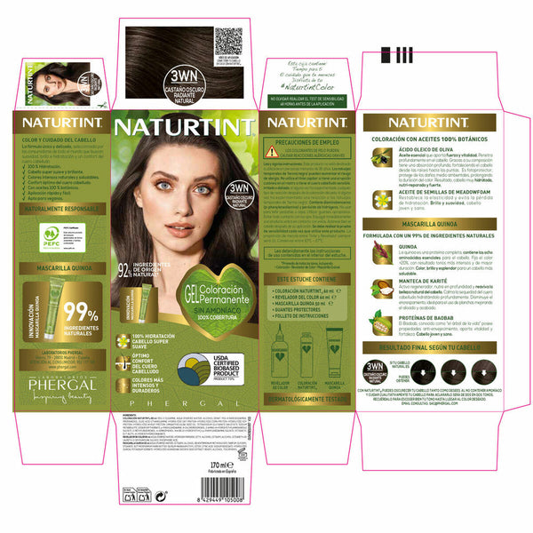 Dauerfärbung Naturtint NATURTINT COLORACIÓN 170 ml