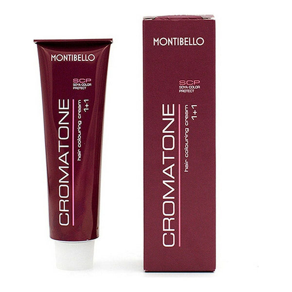 Dauerfärbung Cromatone Montibello 8312 Nº 7,23 Schwarz (60 ml)