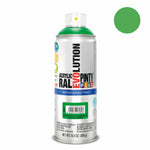 Sprühfarbe Pintyplus Evolution RAL 6018 Wasserbasis Yellow Green 400 ml
