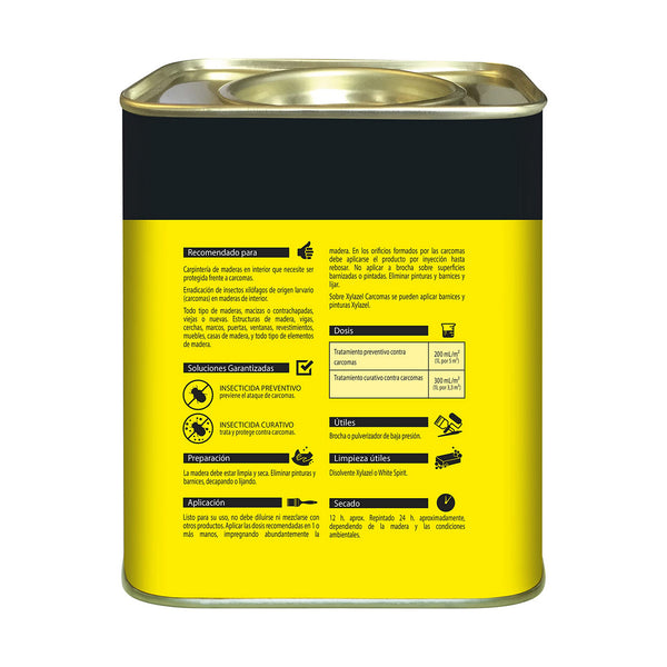 Oberflächenschutz Xylazel 2,5 L Farblos Zum Wasser Holzwurm