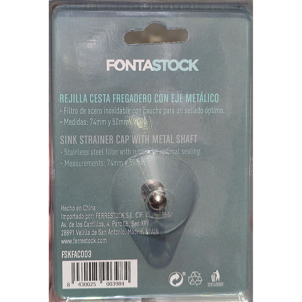 Stöpsel Fontastock (74  x 59 x 8 mm)