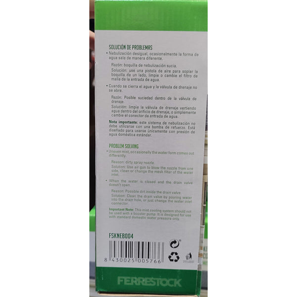 Vernebler Ferrestock Weiß 15 m