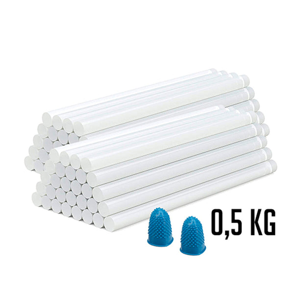 Schmelzklebebalken Ferrestock Durchsichtig Ø 7 mm (60 Stück)