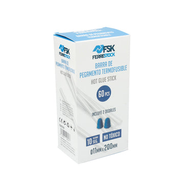 Klebestift Ferrestock Ø 11 cm Durchsichtig (60 Stück)