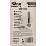 Satz von Spitzen Ferrestock 33 pcs TS6, TS8, TS10 25 mm (32 pcs)