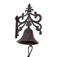 Dekorative Glocke Ferrestock schmiedeeisern Antiker Finish 230 x 110 x 145 mm
