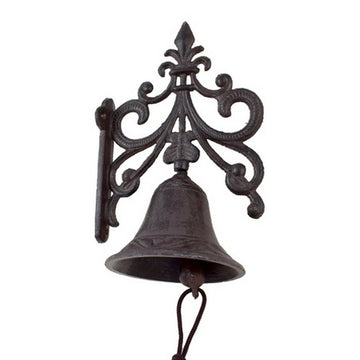 Dekorative Glocke Ferrestock schmiedeeisern Antiker Finish 230 x 110 x 145 mm