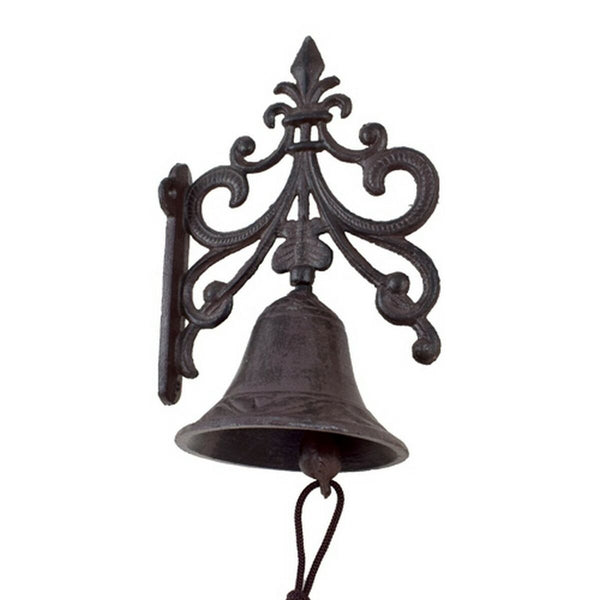Dekorative Glocke Ferrestock schmiedeeisern Antiker Finish 230 x 110 x 145 mm