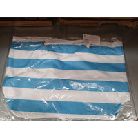 Strandtasche Bismark Blau Weiß Oxford 59 x 19 x 40 cm
