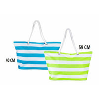 Strandtasche Bismark Blau Weiß Oxford 59 x 19 x 40 cm