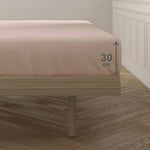 Spannbetttuch Happy Home Mix Colors Nude Doppelmatratze