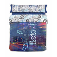 Bettdeckenbezug Lois NIGHT P. Blau Doppelmatratze 240 x 230 cm